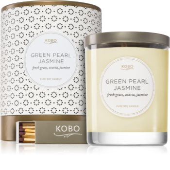 KOBO Coterie Green Pearl Jasmine aроматична свічка