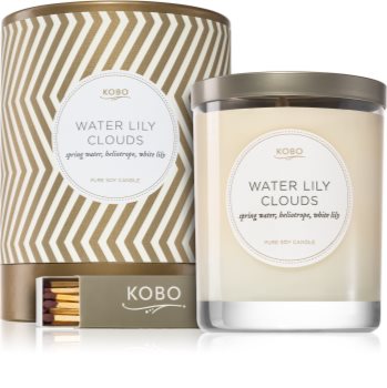KOBO Aurelia Water Lily Clouds Tuoksukynttilä