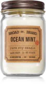 KOBO Broad St. Brand Ocean Mint aроматична свічка (Apothecary)