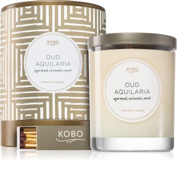KOBO Aurelia Oud Aquilaria bougie parfumée