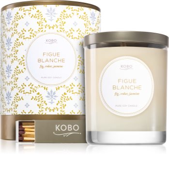 KOBO Motif Figue Blanche candela profumata