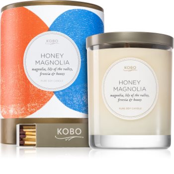 KOBO Natural Math Honey Magnolia Tuoksukynttilä