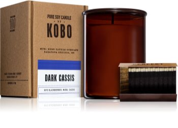 KOBO Woodblock Dark Cassis świeczka zapachowa