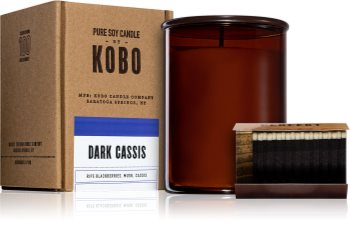 KOBO Woodblock Dark Cassis αρωματικό κερί