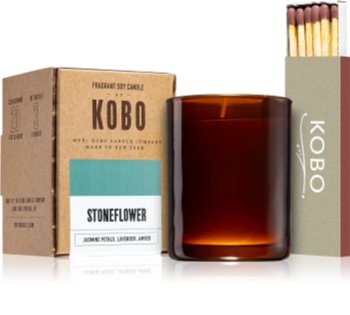 KOBO Woodblock Stoneflower αναθυματικό κερί