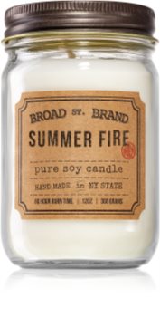 KOBO Broad St. Brand Summer Fire vela perfumada (Apothecary)