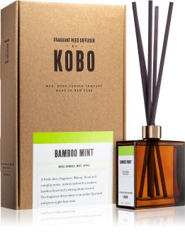 KOBO Woodblock Bamboo Mint aromdiffusor med refill