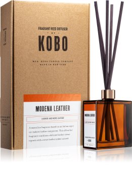 KOBO Woodblock Modena Leather aroma difuzér s náplní