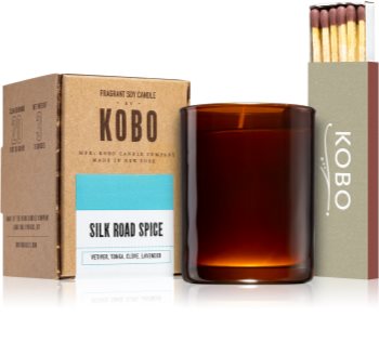 KOBO Woodblock Silk Road Spice mala mirisna svijeća bez staklene posude