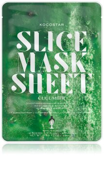 KOCOSTAR Slice Mask Sheet Cucumber maschera lenitiva in tessuto effetto idratante
