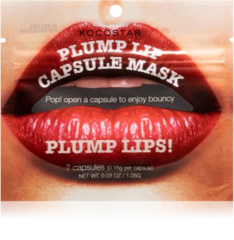 KOCOSTAR Plump Lip Capsule Mask Feuchtigkeitsspendende Lippenkur in Kapseln
