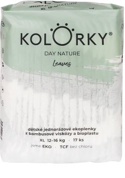 Kolorky Day Nature Bambus Leaves Ökowindeln