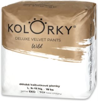 Kolorky Deluxe Velvet Pants Wild nappy covers