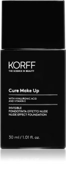 Korff Cure Makeup Flussiges Make Up Fur Ein Naturliches Aussehen