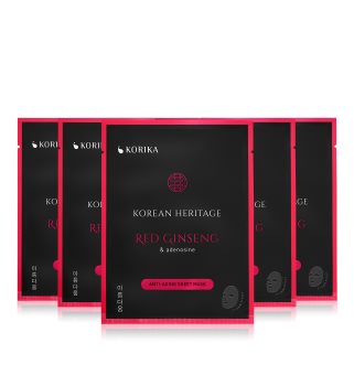 KORIKA Korean Heritage set pleťových masek za zvýhodněnou cenu (proti stárnutí a na zpevnění pleti)