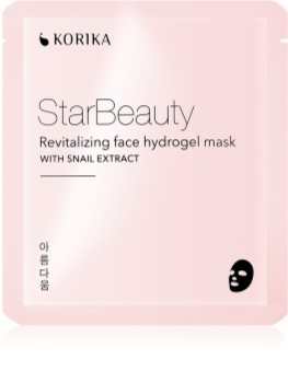 KORIKA StarBeauty masque hydrogel revitalisant à l’extrait de bave d’escargot