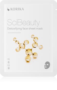 KORIKA SciBeauty masque en tissu détoxifiant