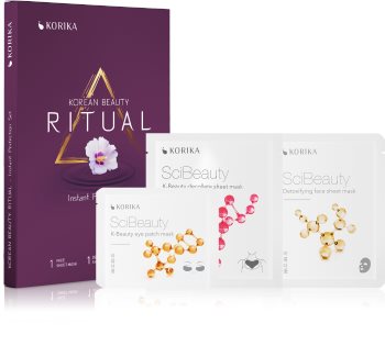 KORIKA Korean Beauty Ritual Instant Perfection set di maschere viso