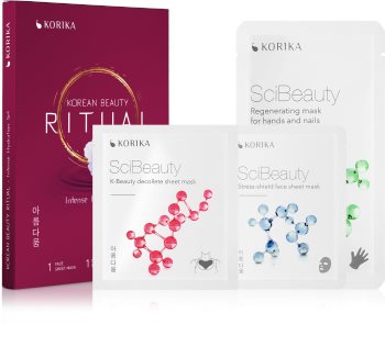 KORIKA Korean Beauty Ritual Intense Hydration set de măști faciale
