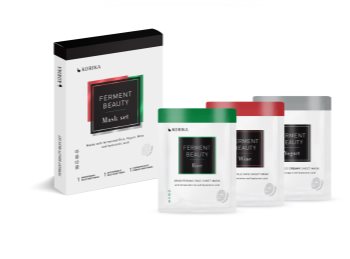 KORIKA FermentBeauty set de măști faciale