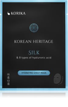 Korean Heritage Silk & 8 Types of Hyaluronic Acid Hydrating Sheet Mask