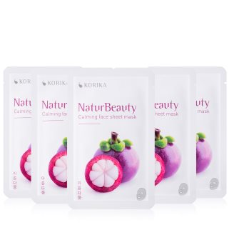 KORIKA NaturBeauty комплект маски за лице на намалена цена 5 x20 g
