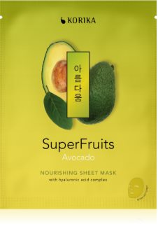 KORIKA SuperFruits vyživující plátýnková maska