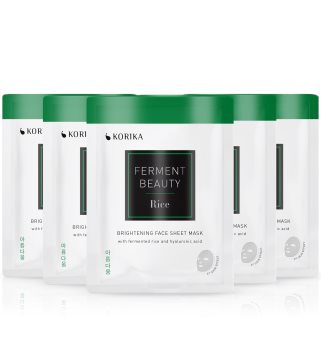 KORIKA FermentBeauty Rice and Hyaluronic Acid Gesichtsmasken-Set zu einem ermäßigten Preis