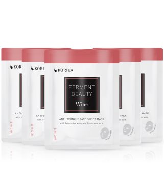 KORIKA FermentBeauty Wine and Hyaluronic Acid maschera per il viso a prezzo ridotto