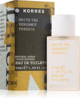 Korres White Tea, Bergamot & Freesia Eau de Toilette για γυναίκες