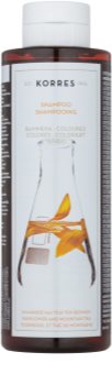 Korres Sunflower and Mountain Tea Shampoo für gefärbtes Haar