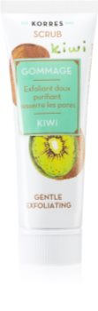 Korres Kiwi нежно почистващ пилинг