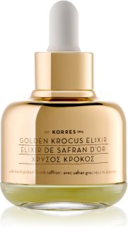 Korres Golden Krocus еліксир шафрану від старіння шкіри