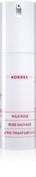 Korres Wild Rose rozjasňující denní krém pro mastnou pleť