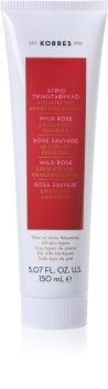Korres Wild Rose čisticí peelingový krém