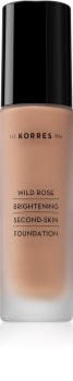 Korres Wild Rose langlebiges Flüssig Make-up