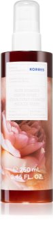 Korres Cashmere Rose tělový sprej se zpevňujícím účinkem