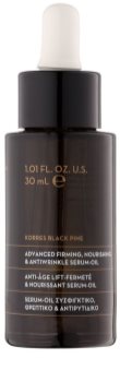 Korres Black Pine hranilni oljasti serum proti gubam