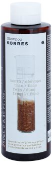 Korres Rice Proteins & Linden champú para cabello fino