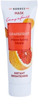Korres Grapefruit masque illuminateur effet instantané