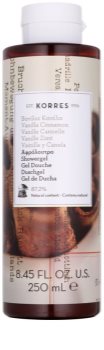 Korres Vanilla Cinnamon gel de duche