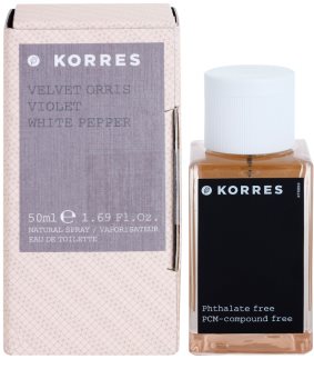 Korres Velvet Orris, Violet & White Pepper toaletní voda pro ženy