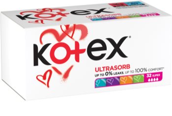 Kotex UltraSorb Super tampons