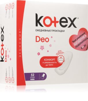Kotex Super Deo Slipeinlagen