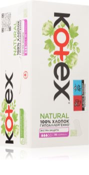 Kotex Natural Normal+ Slipeinlagen