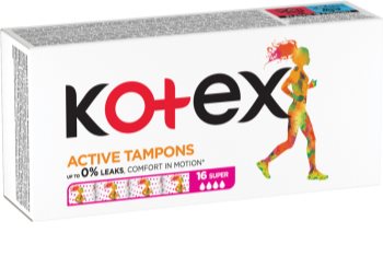 Kotex Active Super tampons