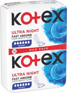 Kotex Ultra Comfort Night serviettes hygiéniques