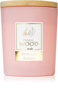 Krab Magic Wood Vanilla Sugar Tuoksukynttilä