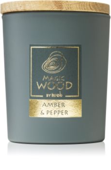 Krab Magic Wood Amber & Pepper vonná sviečka