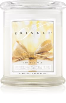 Kringle Candle Gold & Cashmere vonná svíčka